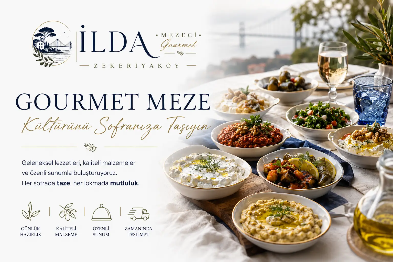 Gourmet Meze Kültürü: Geleneksel Lezzetlerin Modern Yorumu